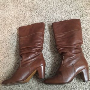 Aldo brown leather boots